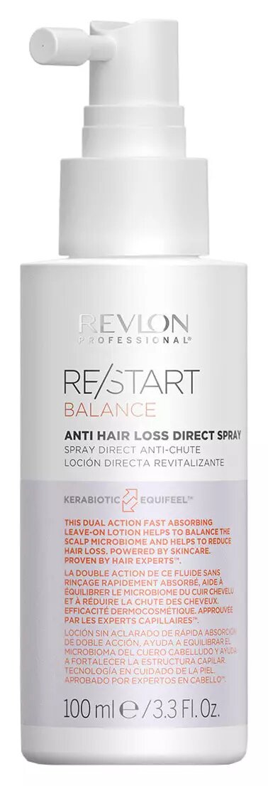 Спрей проти випадання Revlon Professional Restart Balance Anti-Hair Loss Direct Spray, 100 ml